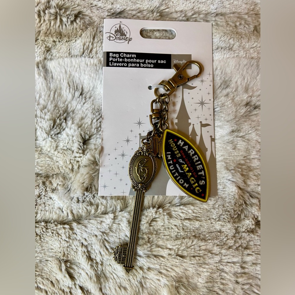 NWT *Discontinued* Disney Parks The Haunted Mansion Live Action Bag Charm